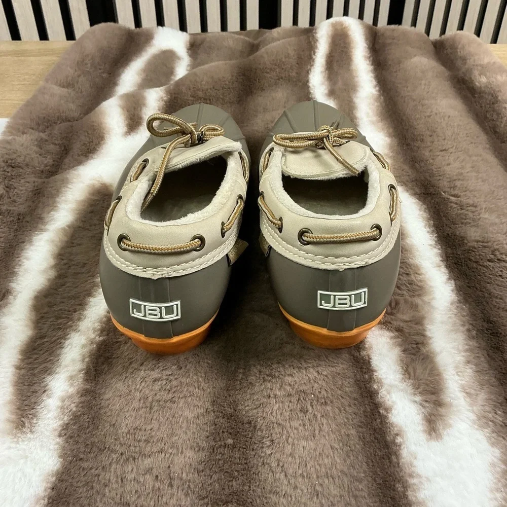 JBU Women’s Gray and Tan Shoes, Sz 7.5